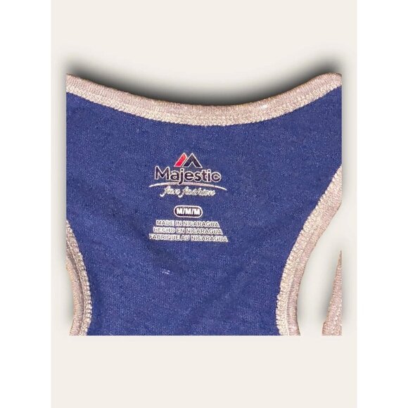 Dodgers LA Territory Racer Back Shirt Lightweight EUC Magestic Fan Fashion - Picture 2 of 8